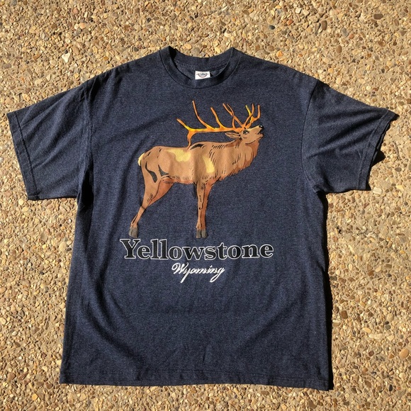 Delta Other - Yellowstone Wyoming XL Tourist Vacation Elk Horn